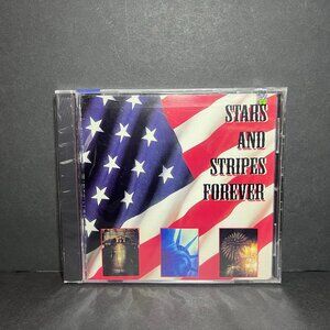 New & Sealed Stars and Stripes Forever 1995 Patriotic March Easy Listening CD